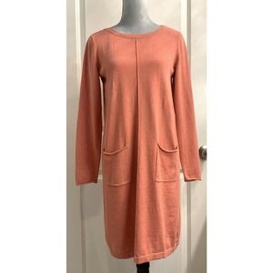 J. Jill Pure Size S Cotton Cashmere Blend Tunic Sweater Dress Lagenlook